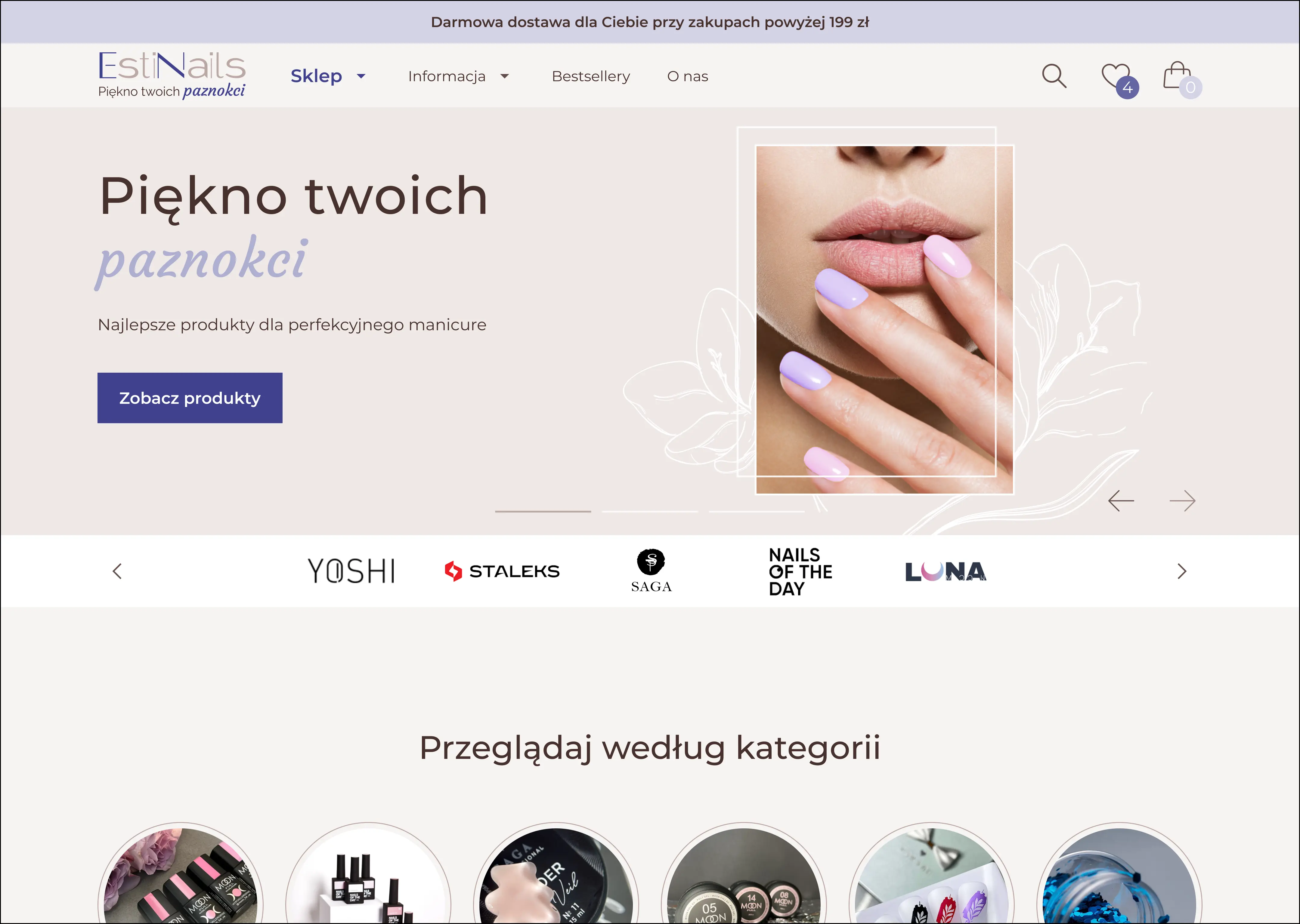 Online cosmetics store EstiNails